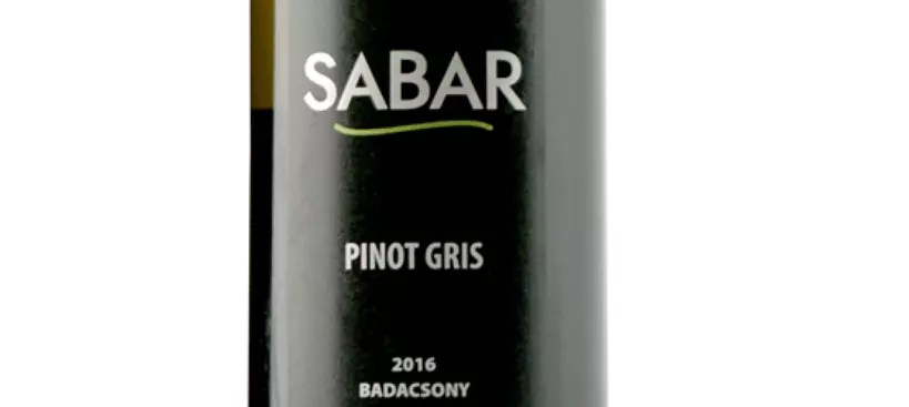 Sabar Borház: Pinot Gris 2016 című cikk borítóképe