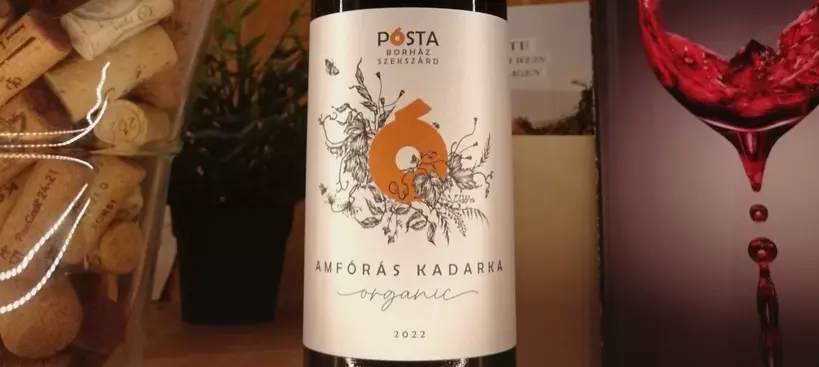 Pósta Borház: Amfórás Kadarka organic 2022 című cikk borítóképe