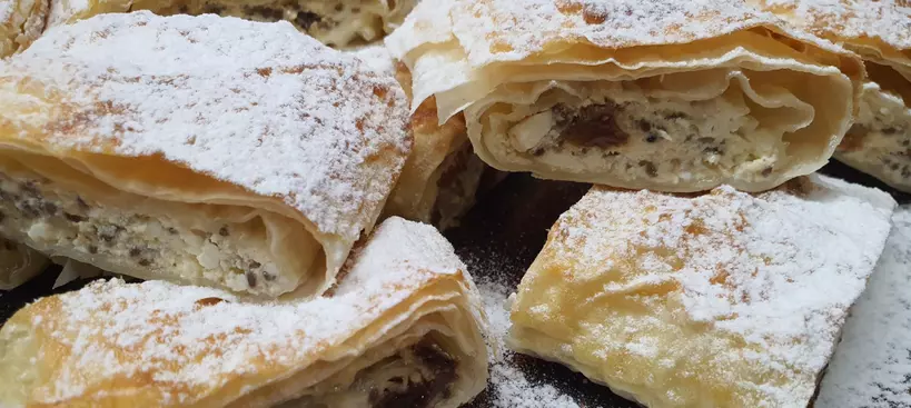 Túrós rétes chiamaggal című cikk borítóképe