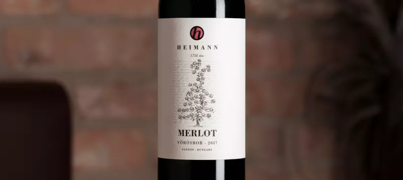 Heimann Családi Birtok: Merlot 2017 című cikk borítóképe