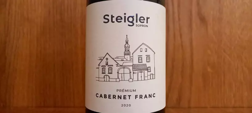 Steigler Pince: Premium Bio Cabernet Franc 2020 című cikk borítóképe
