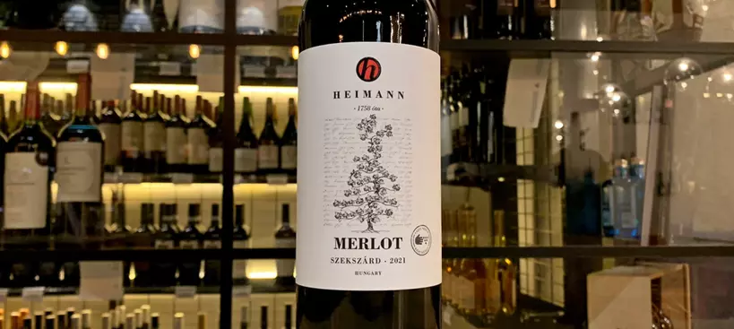 Heimann Családi Birtok: Merlot 2021 című cikk borítóképe