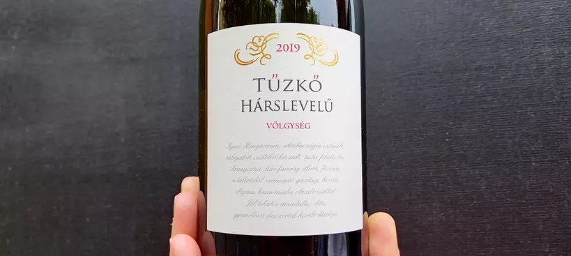 Tűzkő Birtok: Hárslevelű 2019 című cikk borítóképe