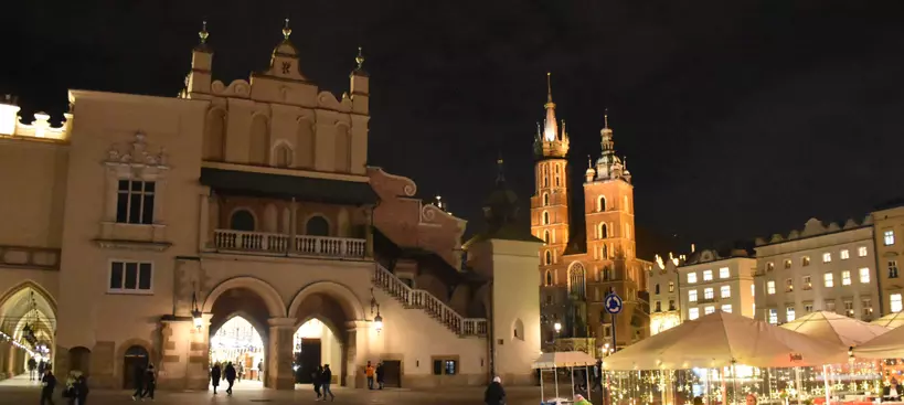 Januári séta Krakkóban című cikk borítóképe