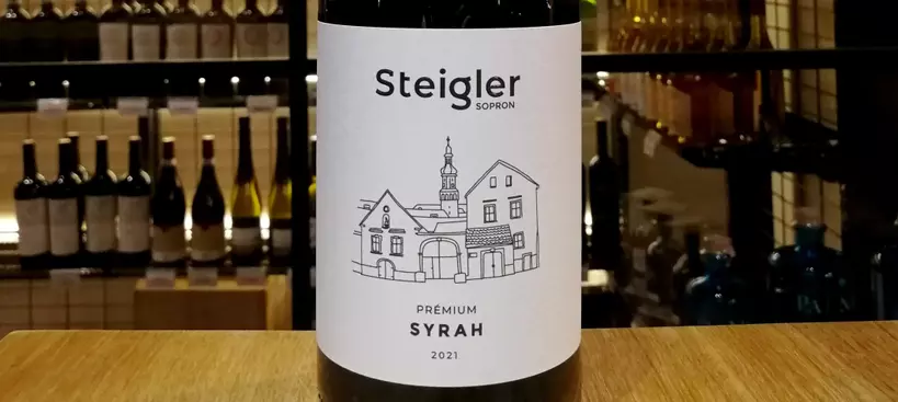 Steigler Pince: Prémium BIO Syrah 2021 című cikk borítóképe