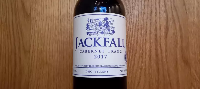 Jackfall Bormanufaktúra: Cabernet Franc 2017 című cikk borítóképe