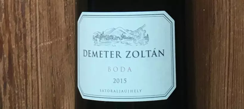 Demeter Zoltán Pincészet: Boda 2015 című cikk borítóképe