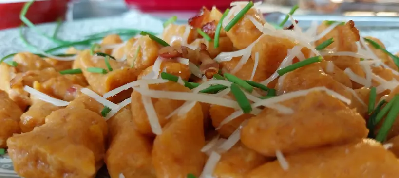 Sütőtökös gnocchi című cikk borítóképe