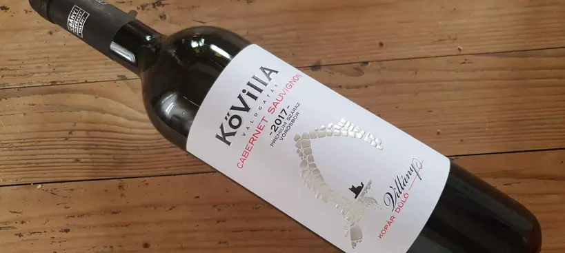 Csányi Pincészet: KőVilla Válogatás Cabernet Sauvignon Kopár szelekció 2017 című cikk borítóképe