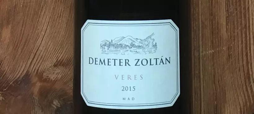 Demeter Zoltán Pincészet: Veres 2015 című cikk borítóképe