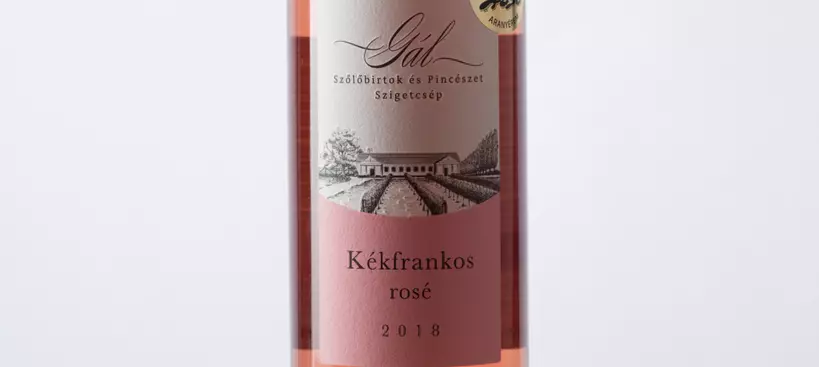 Gál Szőlőbirtok és Pincészet: Kékfrankos Rosé 2018 című cikk borítóképe