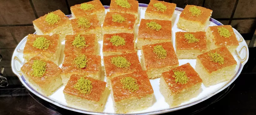 Revani – szirupos sütemény című cikk borítóképe