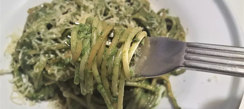 Spenótos-mascarponés spagetti című cikk borítóképe