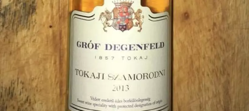 Gróf Degenfeld Szőlőbirtok: Édes Szamorodni 2013 című cikk borítóképe